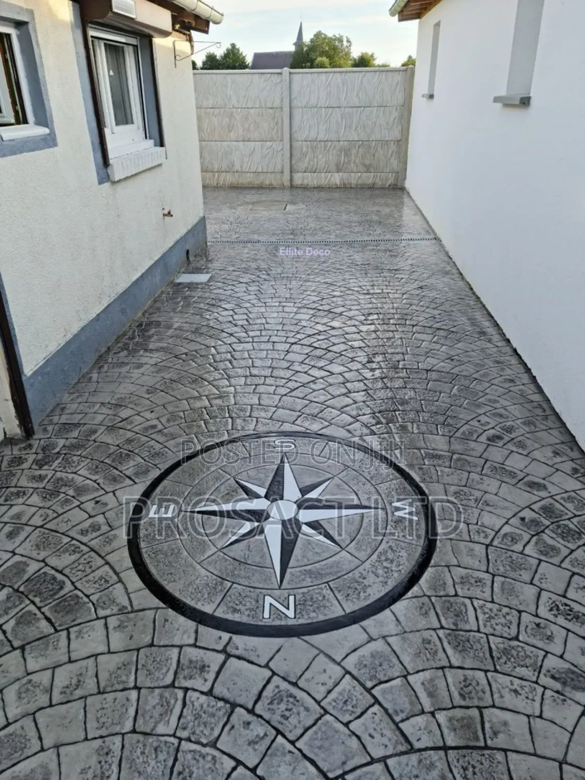 Stamped Floor Design
