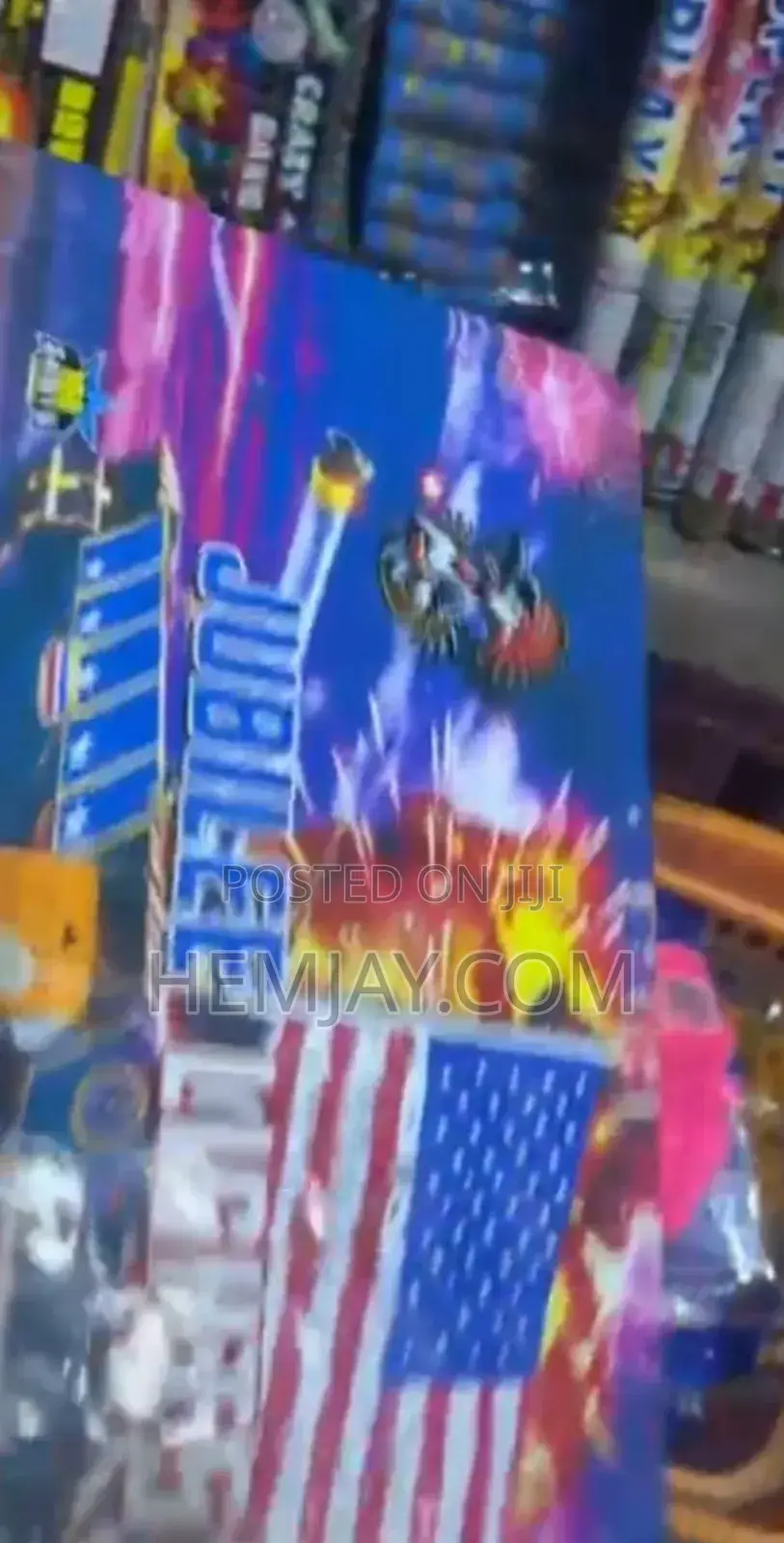 100 Shot Fireworks Knockout/ Firecracker