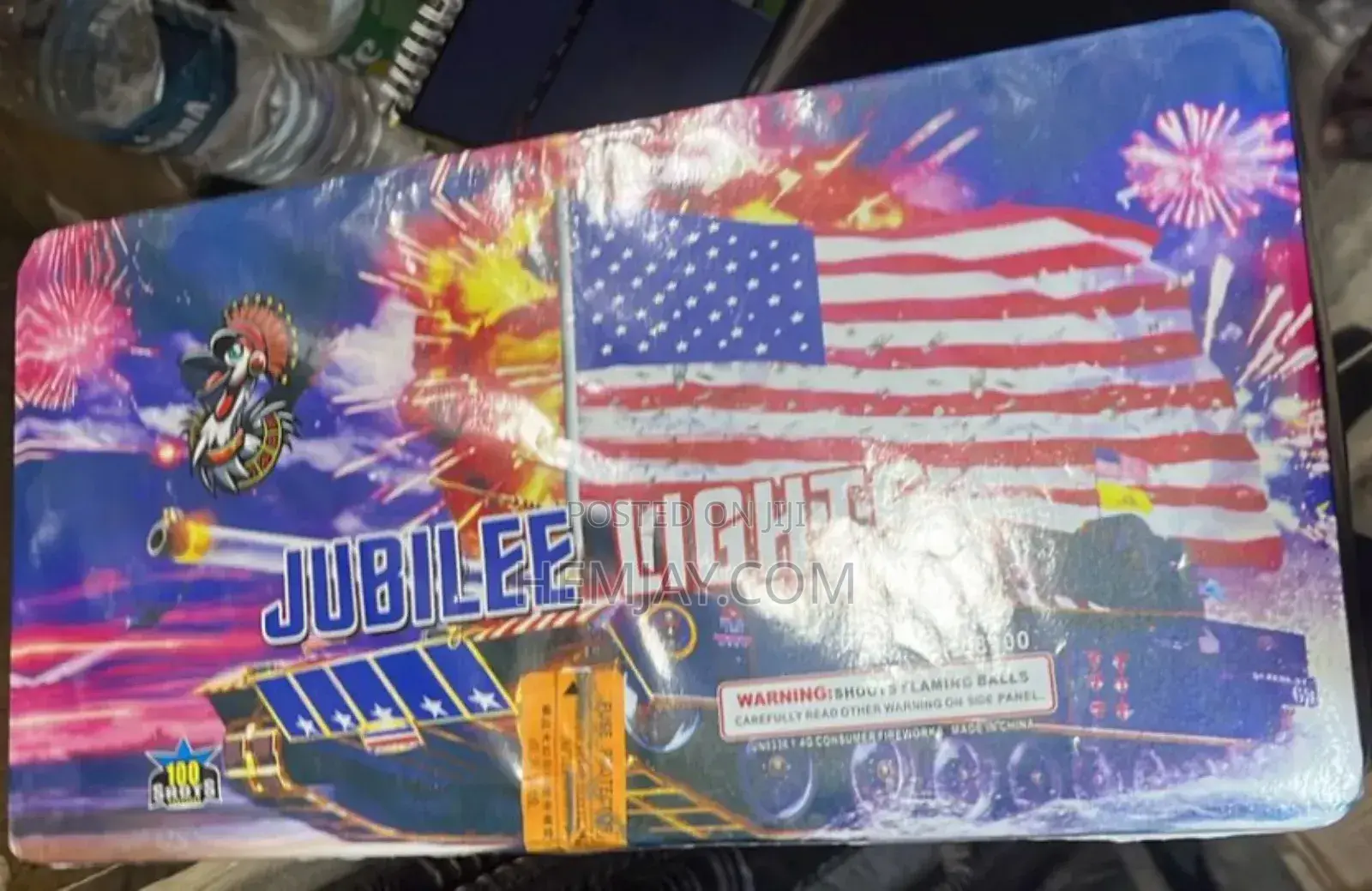 100 Shot Fireworks Knockout/ Firecracker