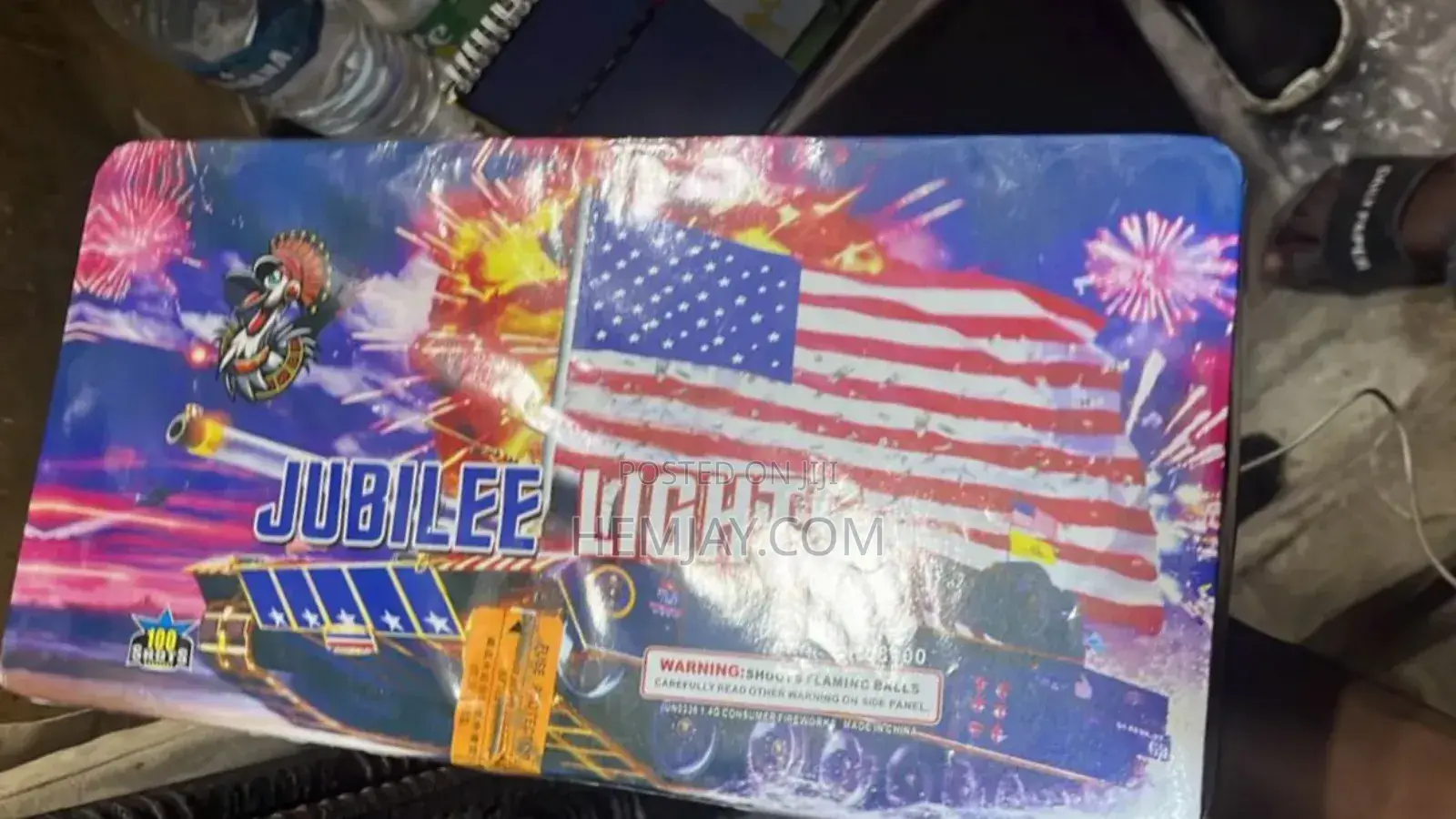 100 Shot Fireworks Knockout/ Firecracker