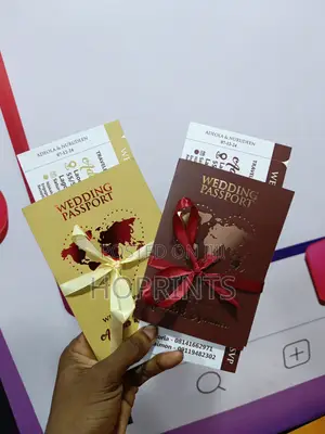 Wedding Invitation Design and Print Like a Boarding Pass