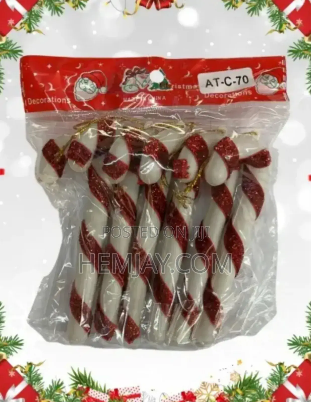 Christmas Tree Decorations Ornament (6pcs in a Pack)