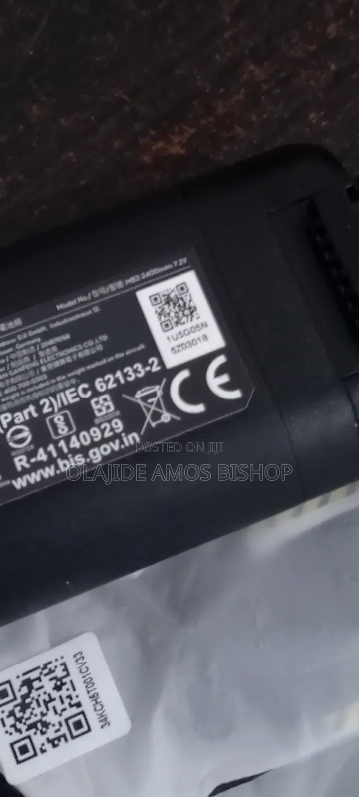Mavic Mini Black Battery
