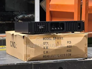 Hertz Sp 4.900 D-Class 4-Channel Amplifier.
