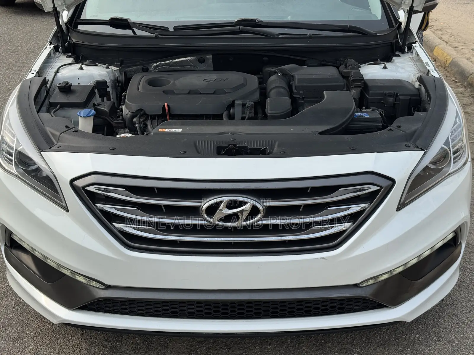 Hyundai Sonata 2015 White