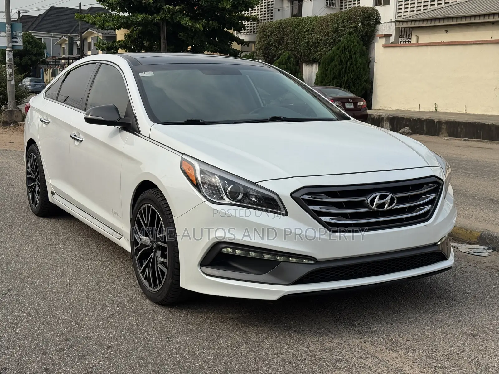 Hyundai Sonata 2015 White