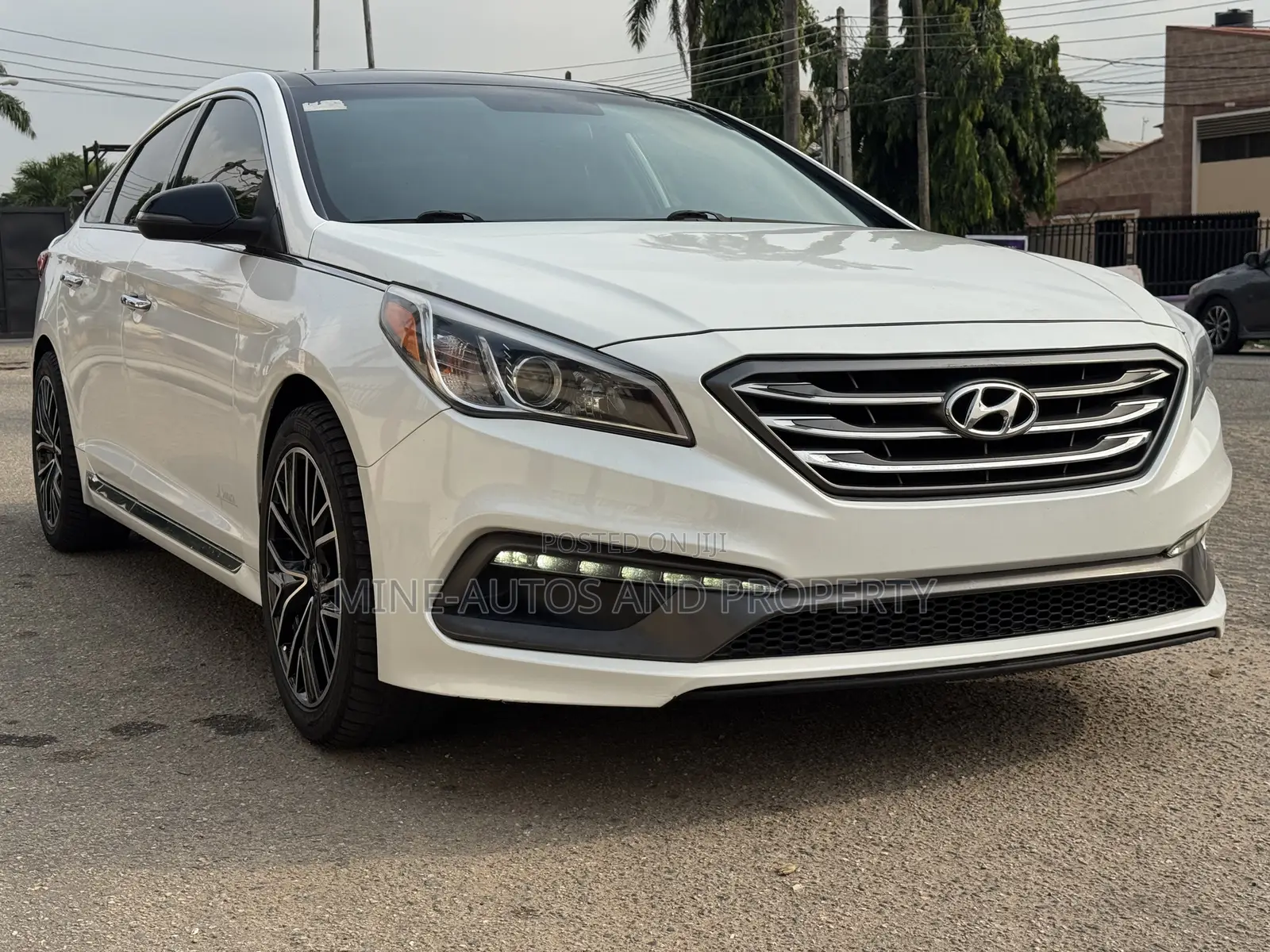Hyundai Sonata 2015 White