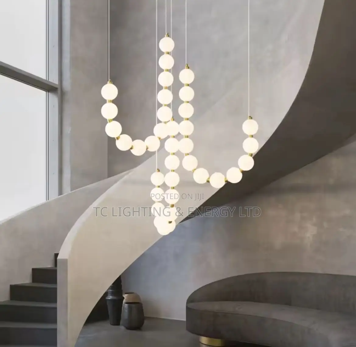 Hogh Roof Chandelier