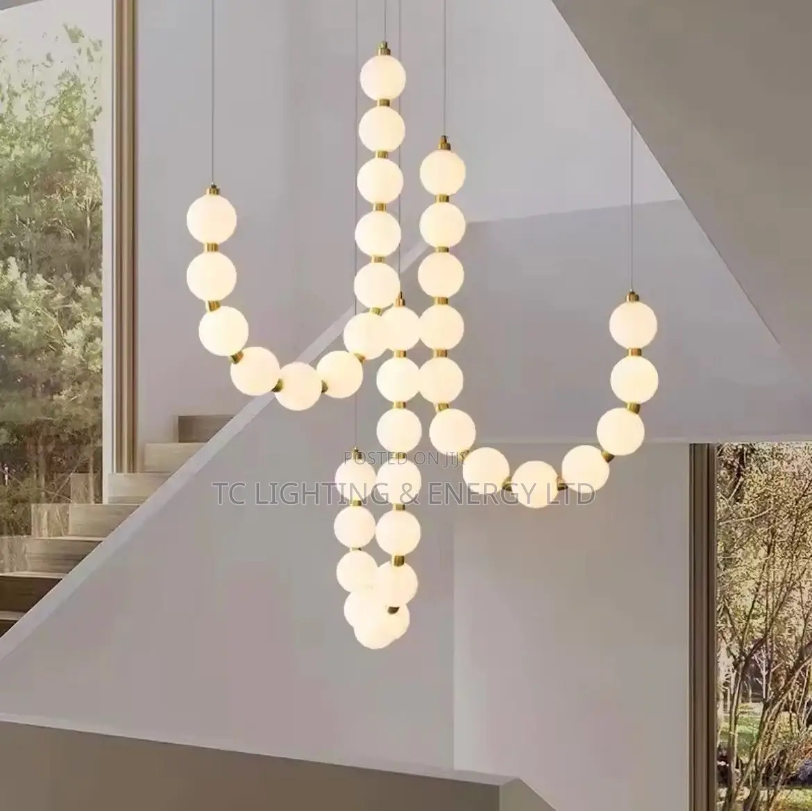 Hogh Roof Chandelier