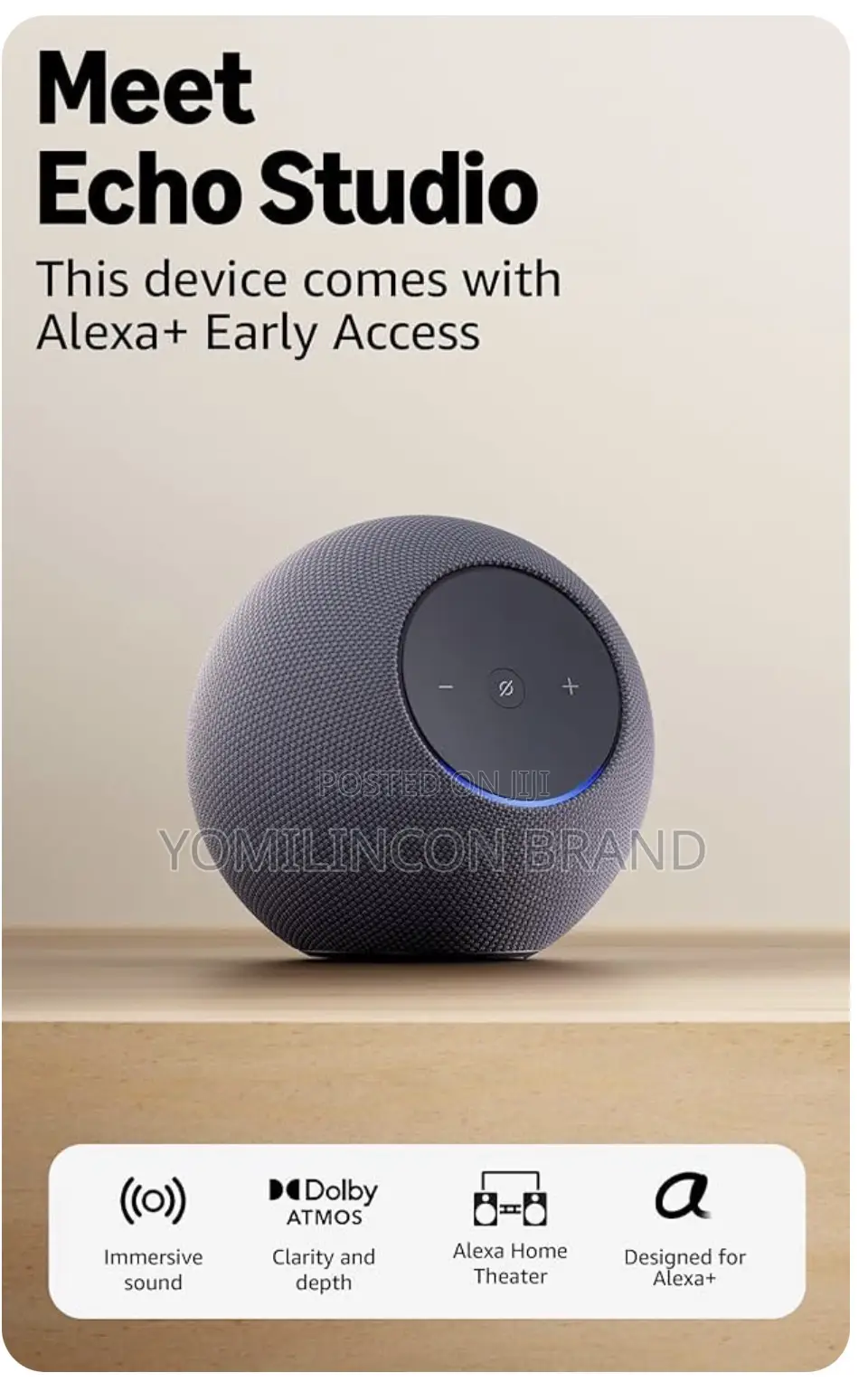 Amazon Echo Studio (Newest Model), Our Best-Sounding