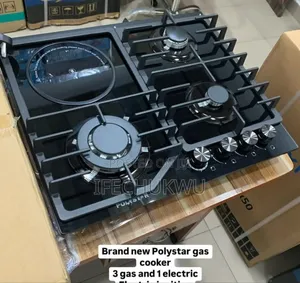 Original Polystar Latest New Design Built-in Gas Electric Cooker Hob