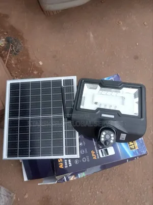 Solar Cctv + Floodlight Security Kit, 24/7 Protection