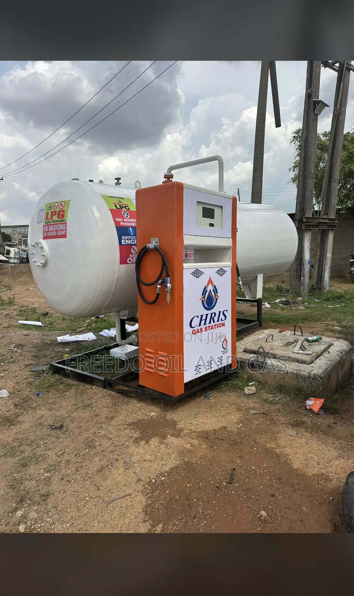 Complete 2.5 Tons LPG With Accessories