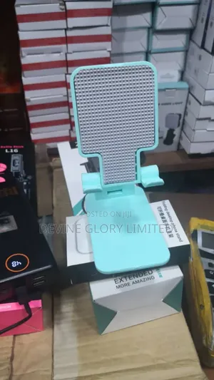 Foldable Adjustable Desktop Phone Stand – Portable Universal