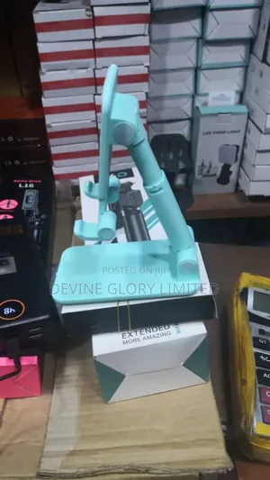 Foldable Adjustable Desktop Phone Stand – Portable Universal