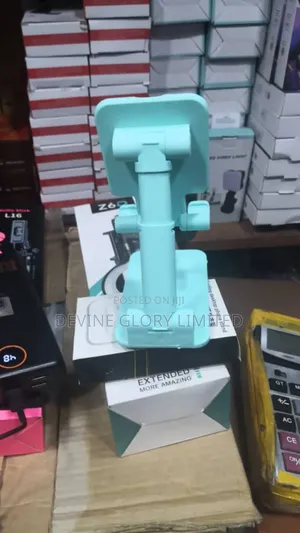 Foldable Adjustable Desktop Phone Stand – Portable Universal