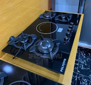 Original High Quality Polystar 4+1 Gas Electric Cooker Hob 60x90cm