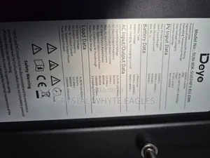 D Eye 80kwh Hybrid Solar Inverter