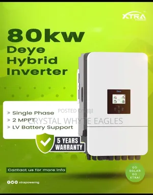 D Eye 80kwh Hybrid Solar Inverter