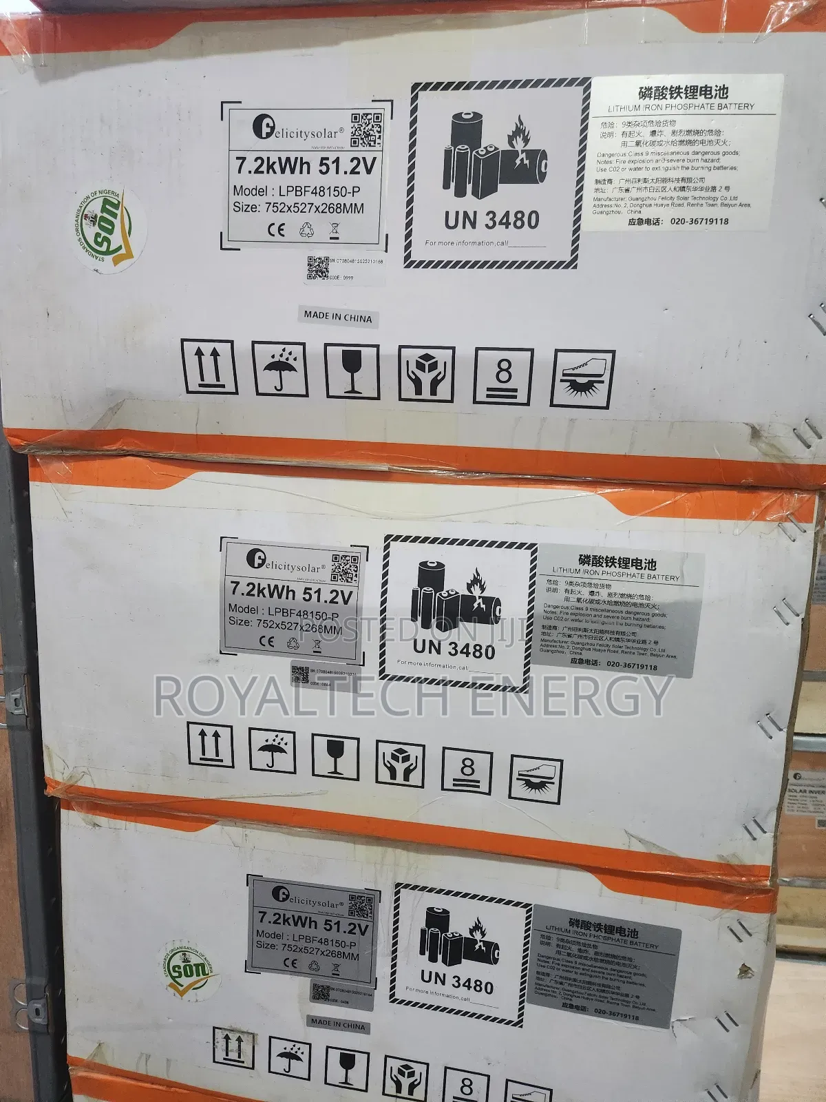 7.2kwh Felicity Lithium Battery 48v