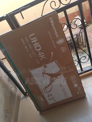 Original Hisense 43" A6 Smart Tv | Prime Video Netflix Enabled