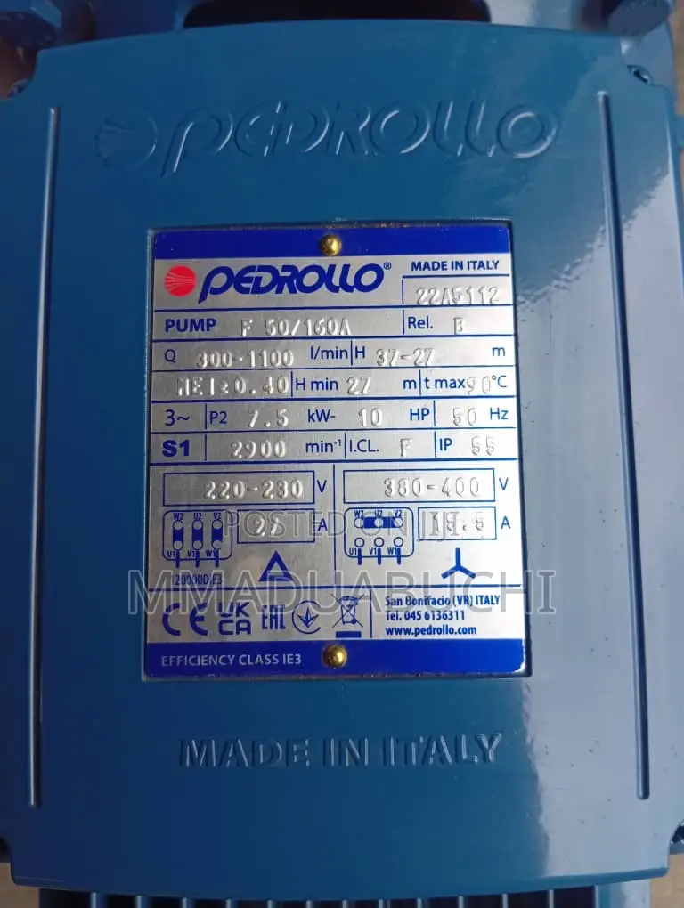 10hp Pedrollo Surface Pump