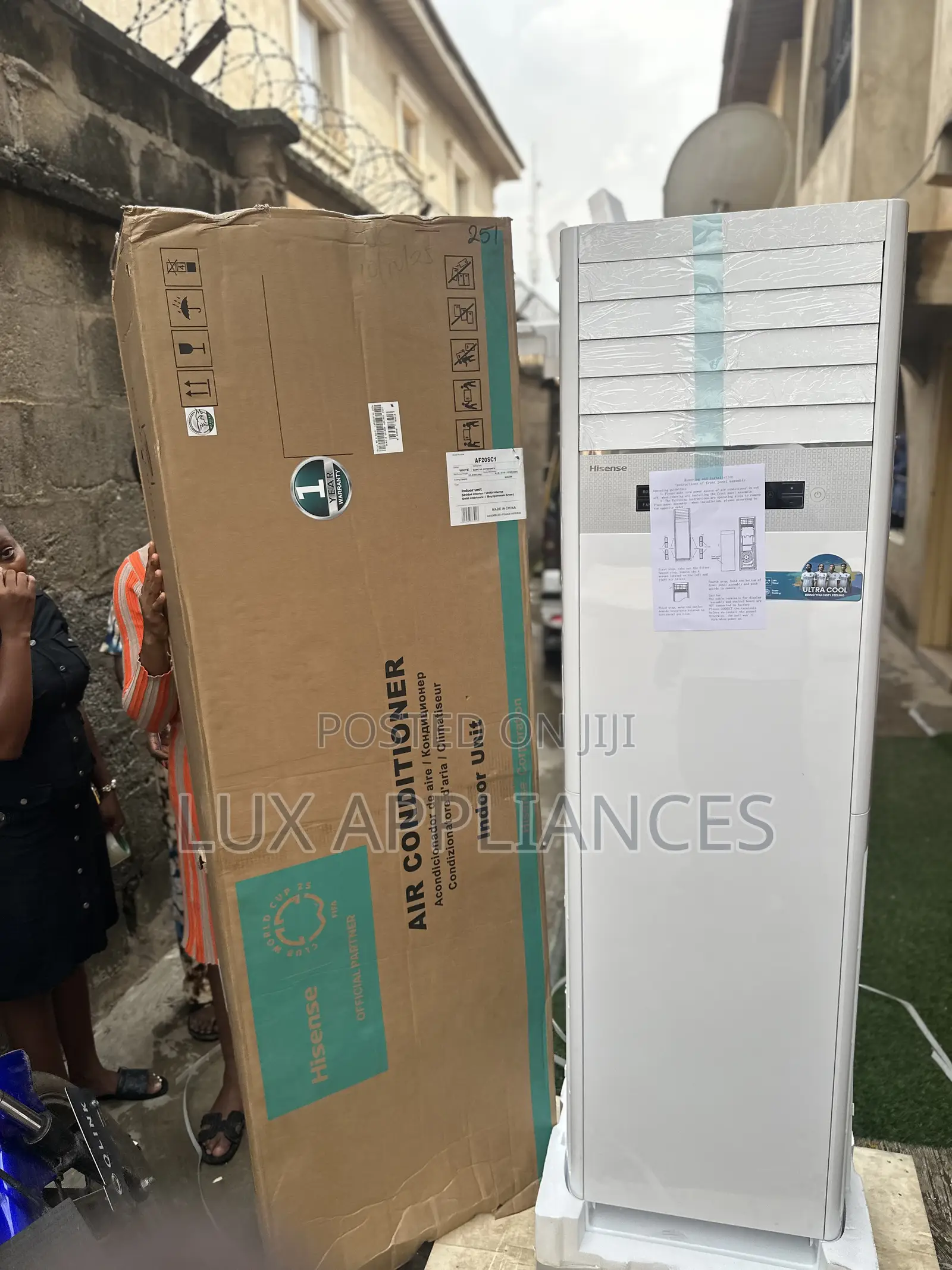 Long-Term Cooling Solution – Hisense 3 Tons Floor Standing Ac