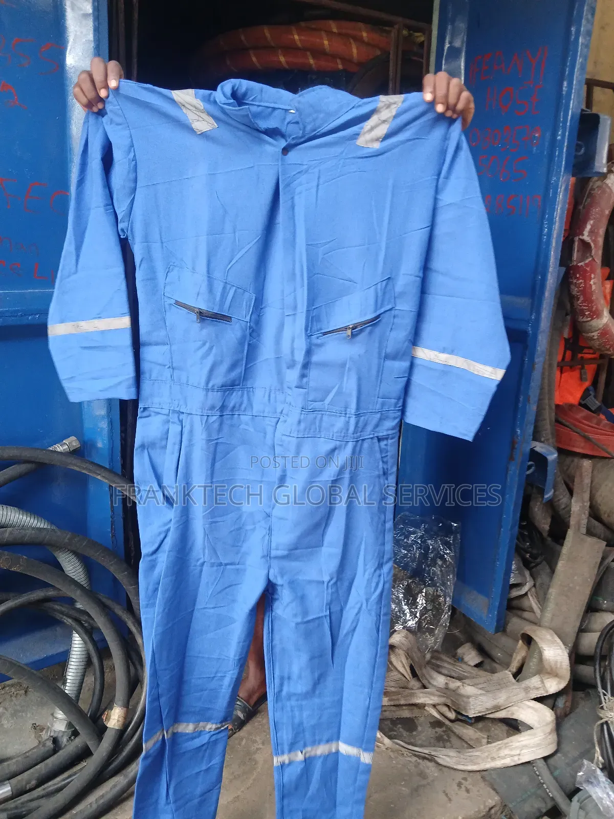 Coverall Sky Blue