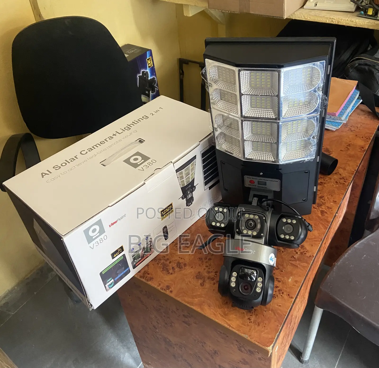 Ai Solar Camera + Light 3in1 Full Daylight Sensor
