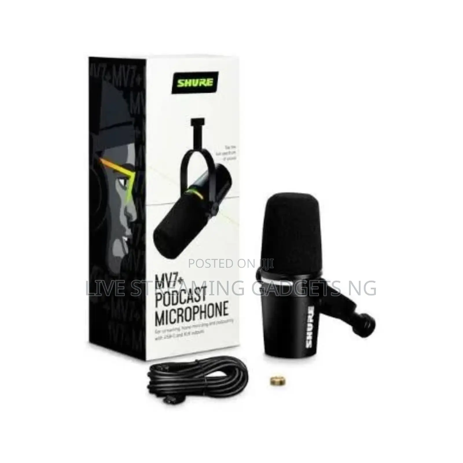 Shure-mv7+ Podcast Microphone
