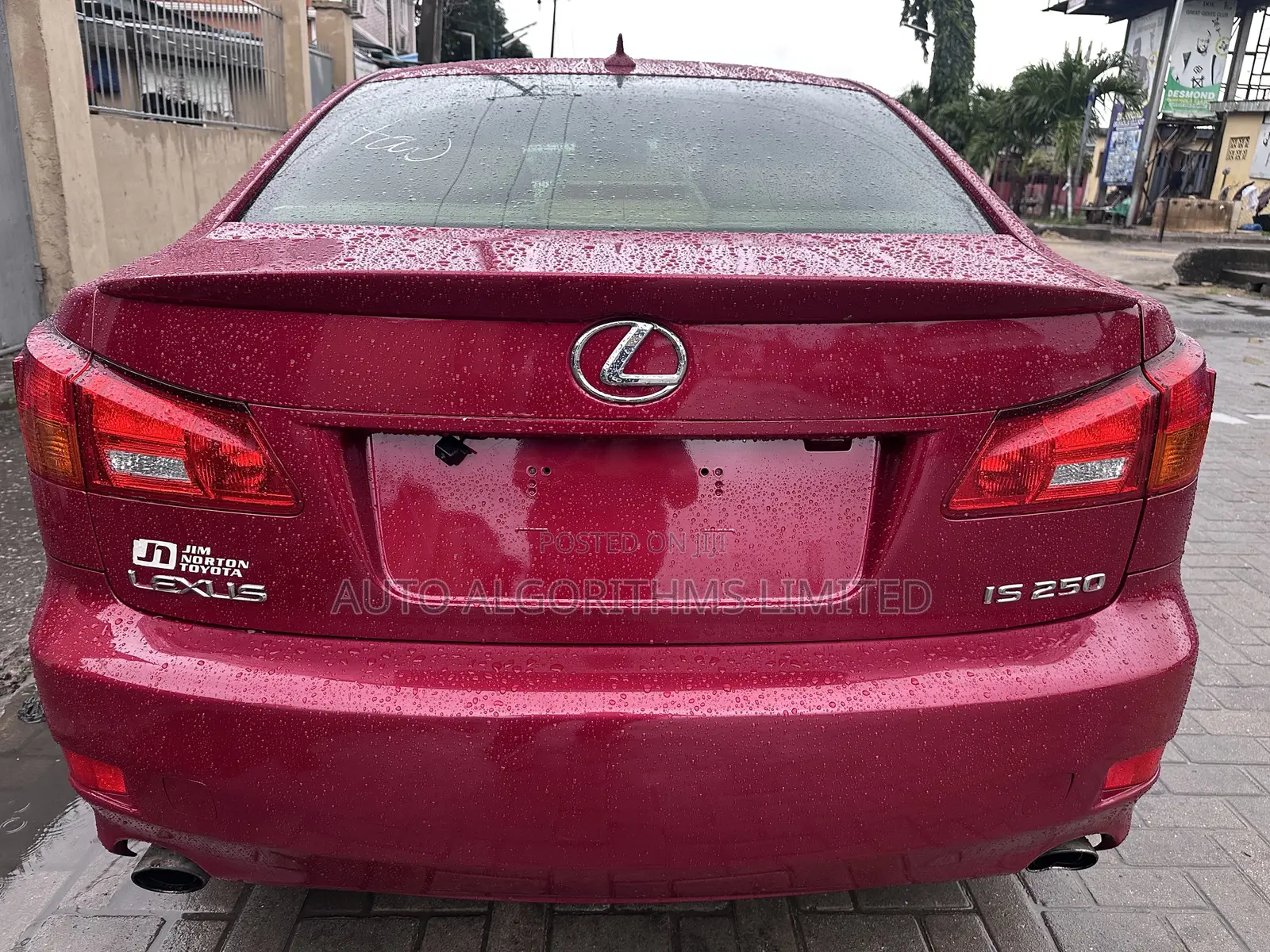 Lexus IS 250 2008 Red