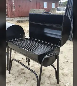 Custom-Made Charcoal Barbecue Grill or Smoker