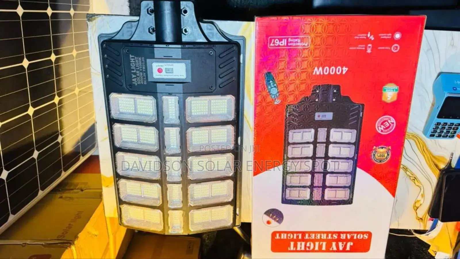 4000watt Jay Solar Street Light