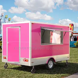 Customized Mobile Container Food Trucks Crepe With Fully Equipment