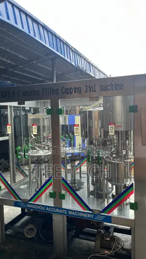 8-8-3 Monoblock Washing Filling and Capping Bottle Water Machine