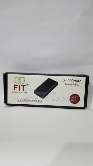 Fit Power Bank 20000mah Model:F-b02.