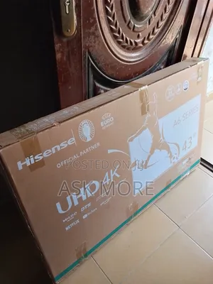 Hisense 43" A6 Smart Tv | Wifi, Bluetooth, Streaming Apps