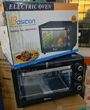 Boscon 45l Electric Oven – Easy-clean Interior