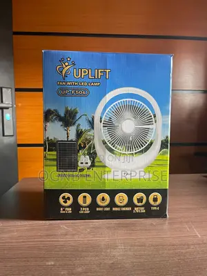 Up-F506 8'' 3 in 1 Rechargeable Fan