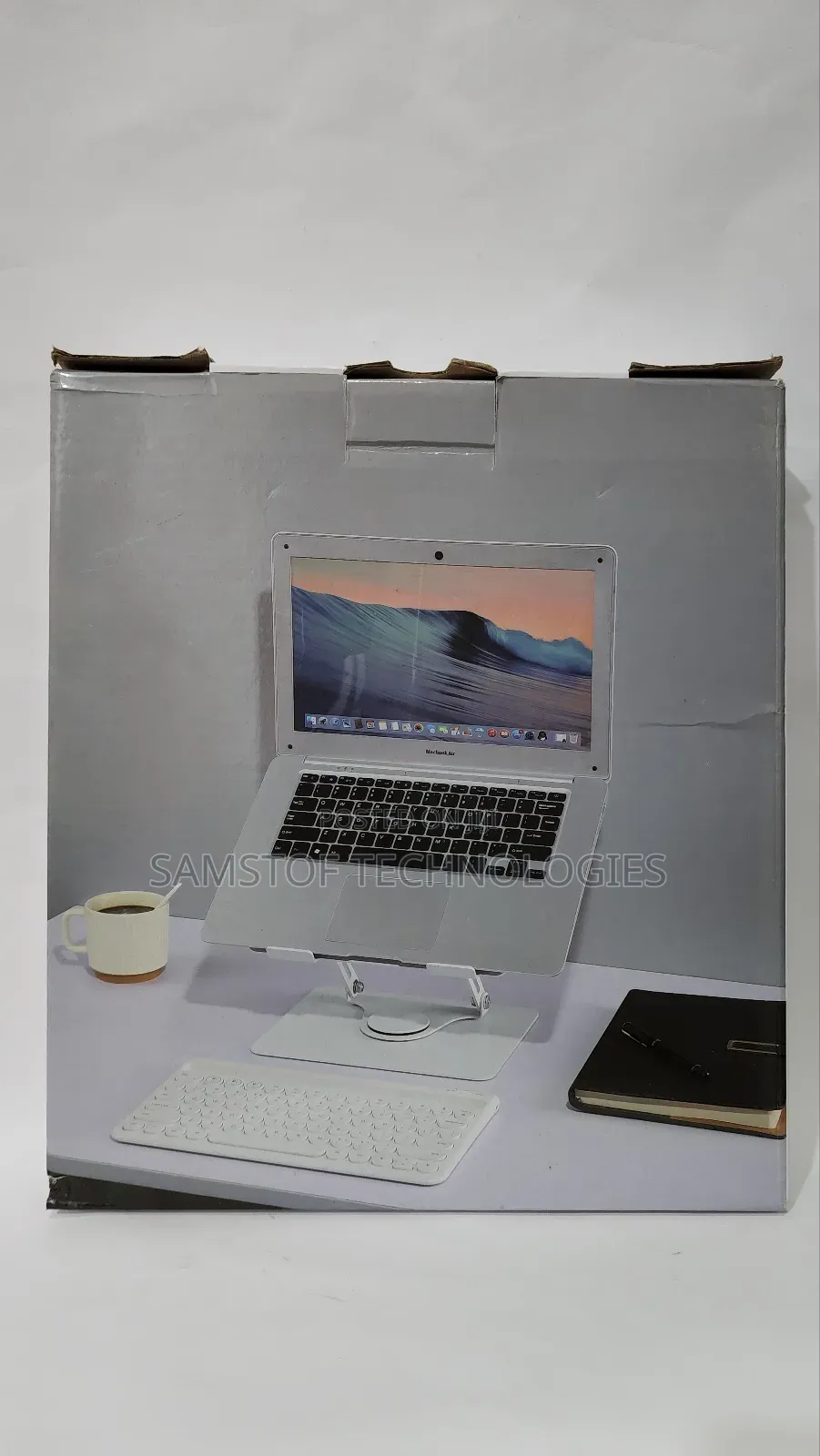 Laptop Stand With Built-in Cooling Fan