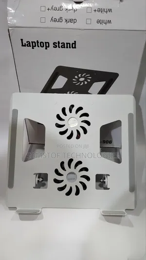Laptop Stand With Built-in Cooling Fan
