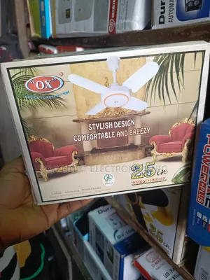 Short Blade Ox Ceiling Fan