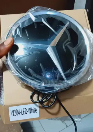 C300 Front Grille Logo With Light