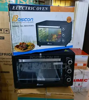 Boscon Electric Oven 45l Baking Grilling Unit