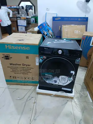 Hisense 12kg Wash Engine Paired to 8kg Dryer Wm 5s1245bb-Wd
