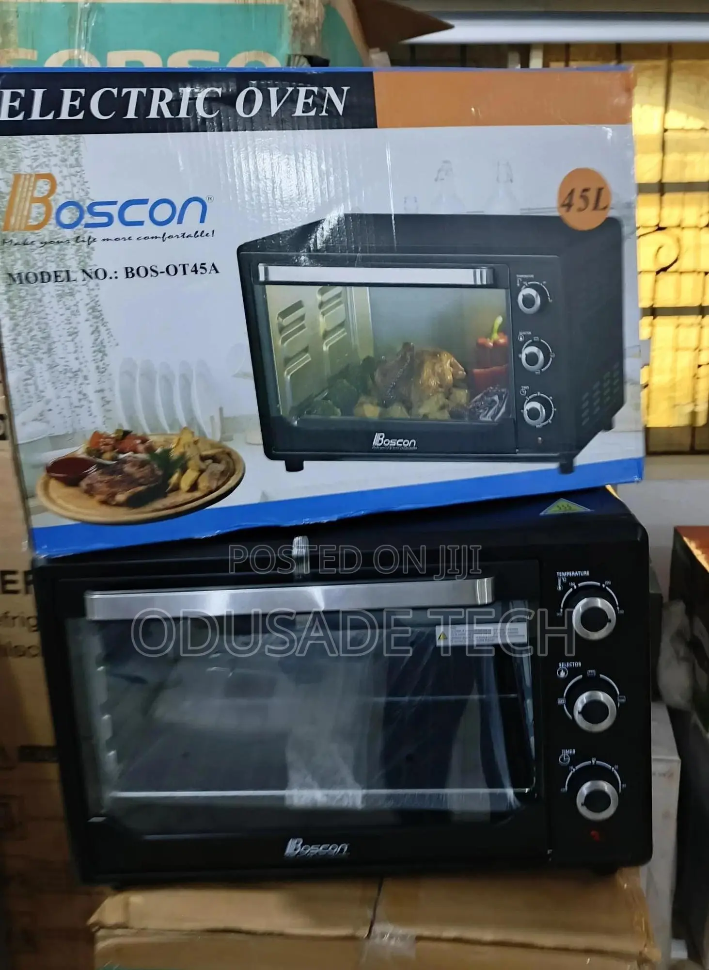 Boscon Electric Oven Precision Temperature 45l