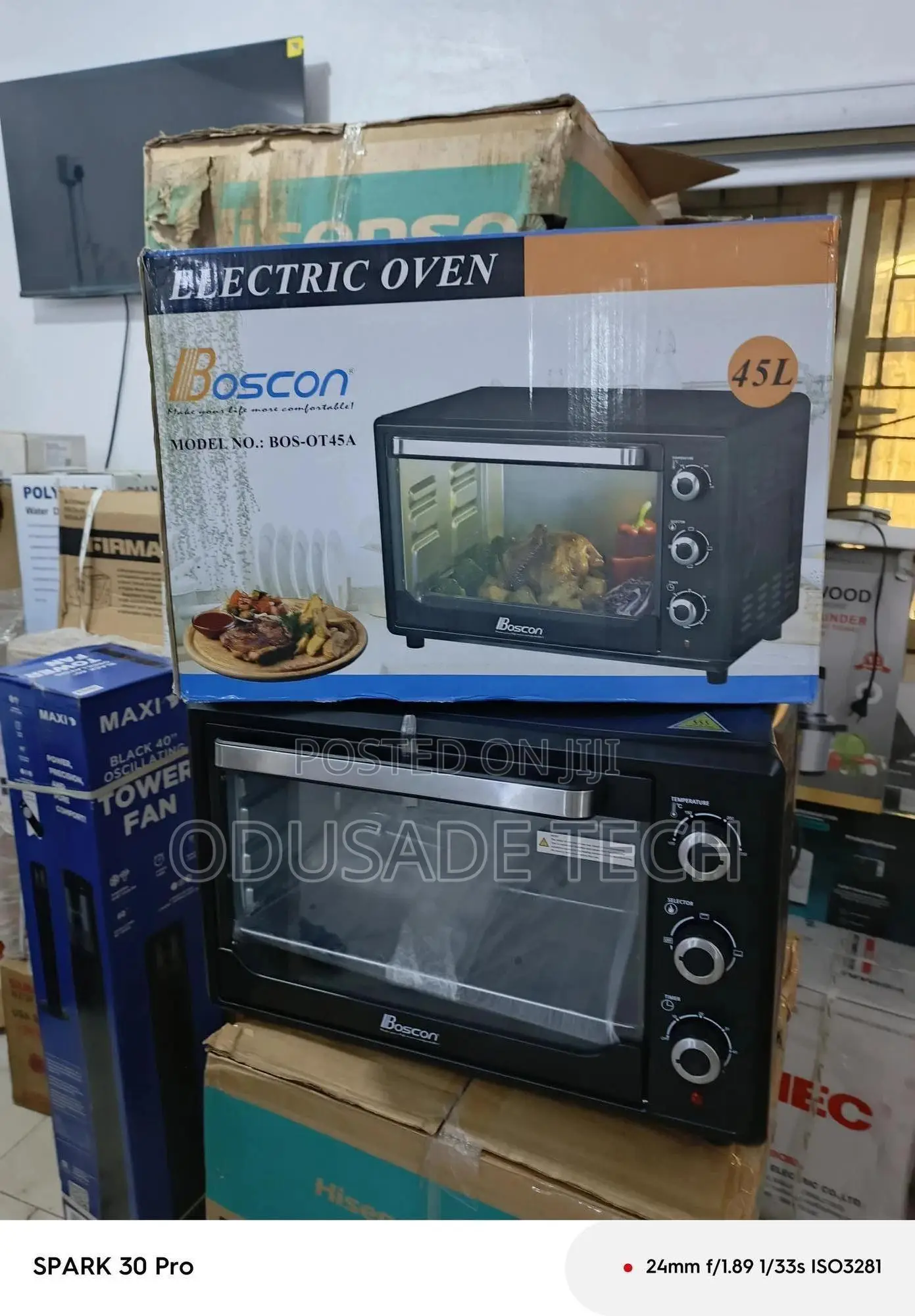 Boscon 45l Oven – Multi-stage Cooking Unit