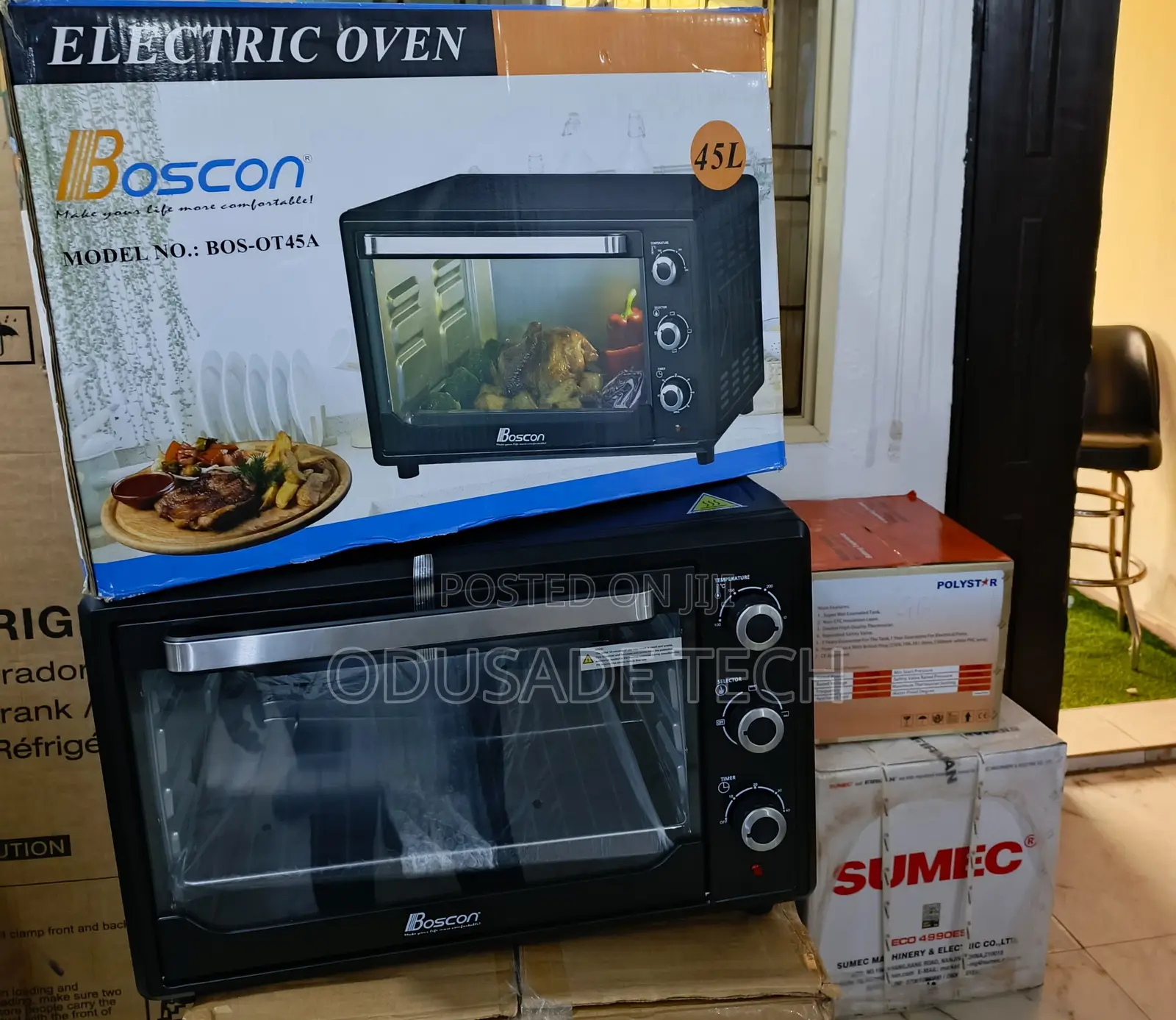 Boscon 45l Oven – Multi-stage Cooking Unit