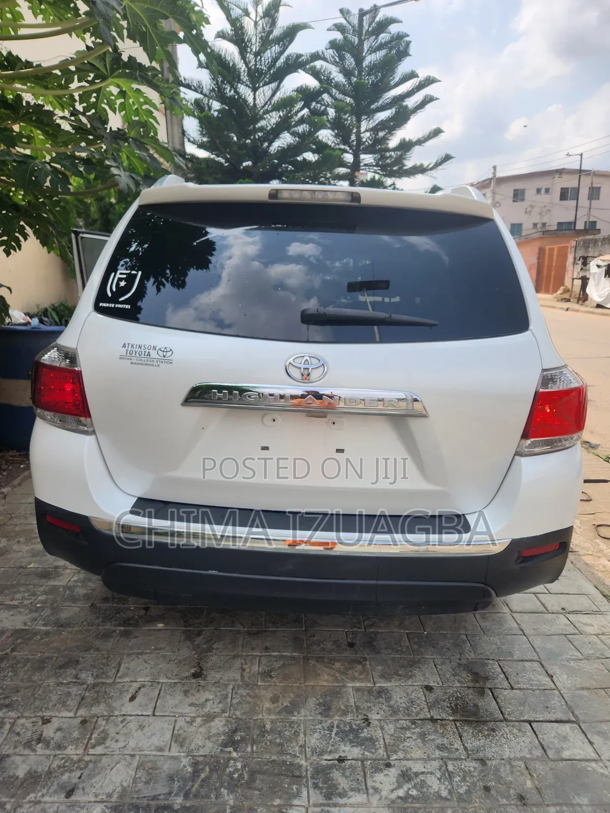 Toyota Highlander 2012 White