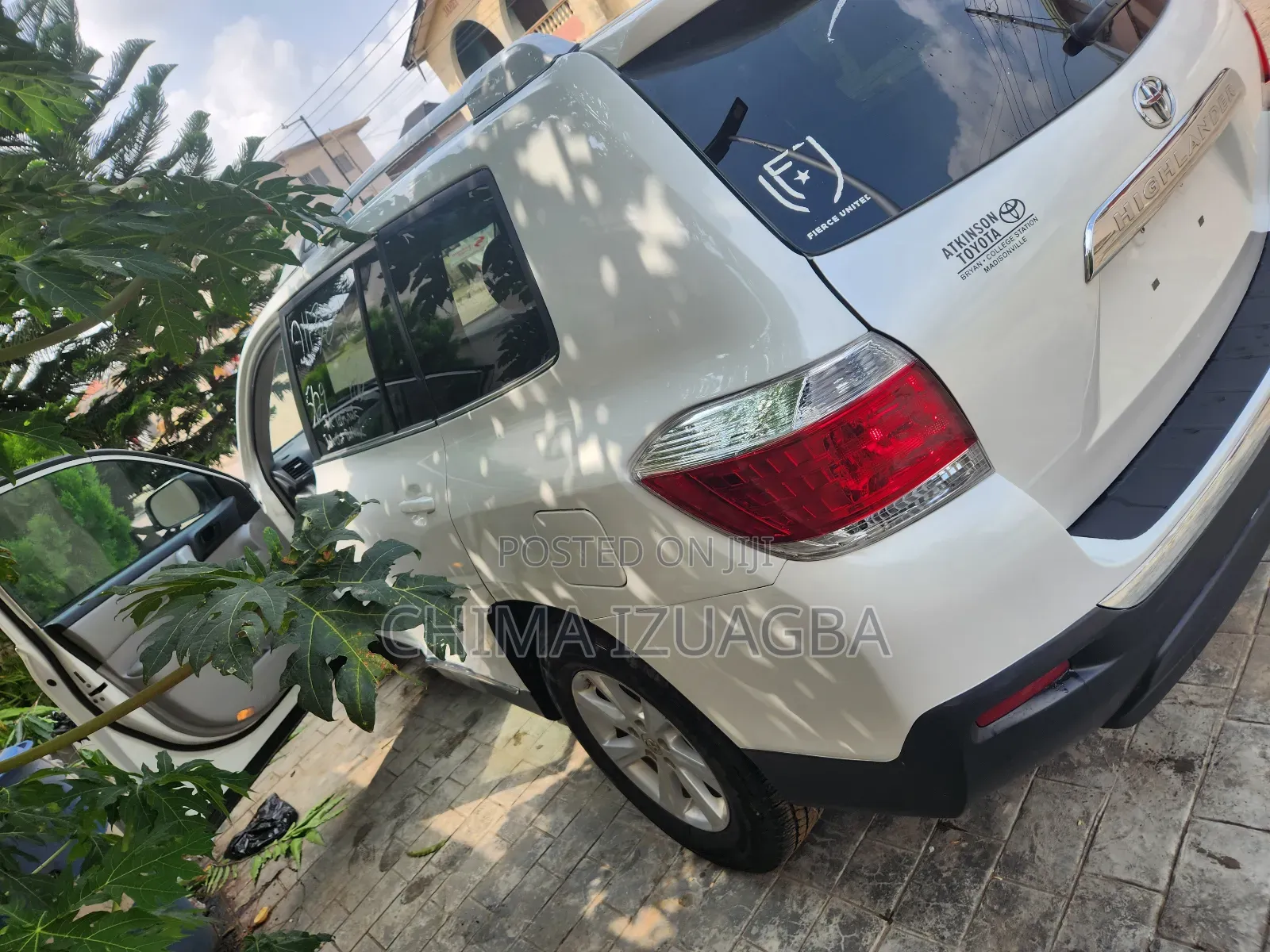 Toyota Highlander 2012 White
